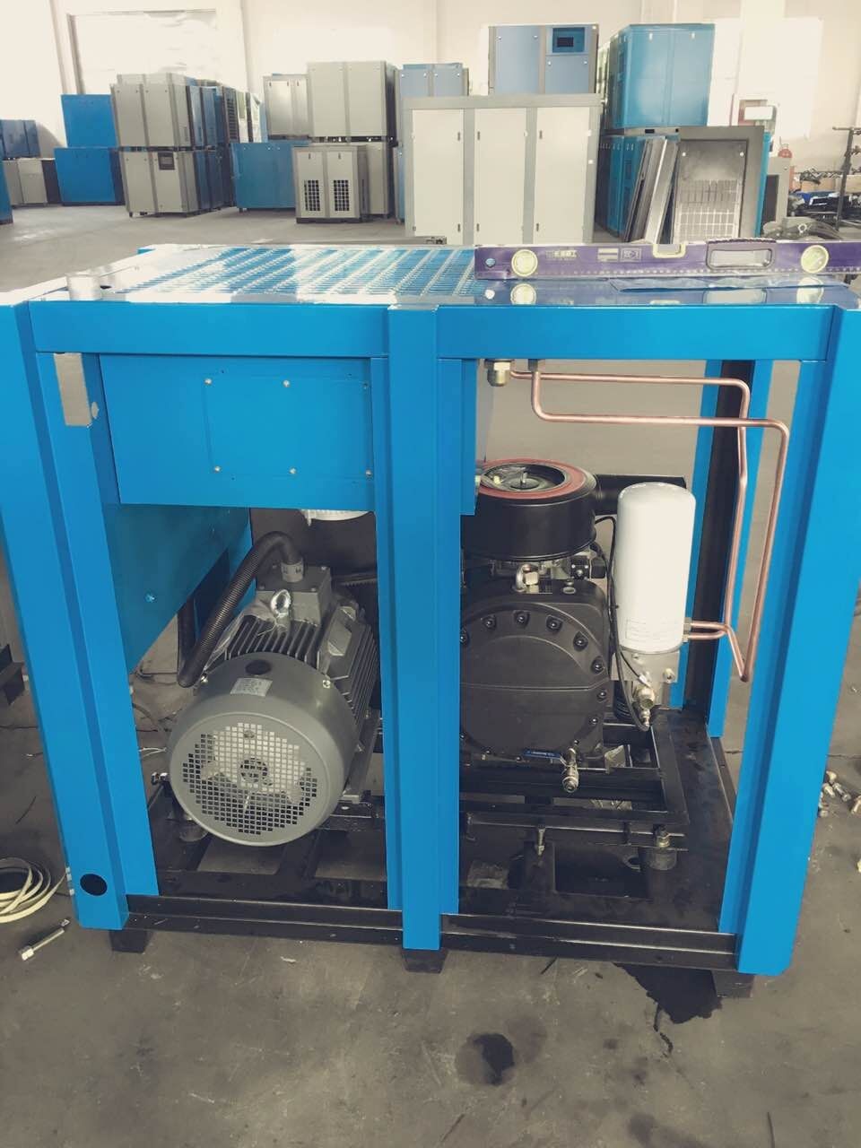 German Compressor zentraler pneumatischer Luftkompressor-einzigartiges vergrößertes ...