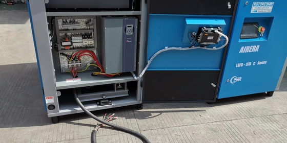 Dreh-Schrauben-Kompressor-Öl P.M. VSD spritzte 160KW ein