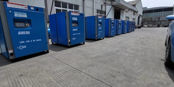 5.5kw - Enden-Schrauben-Kompressor-intelligentes Kontrollsystem der Luft-160kw