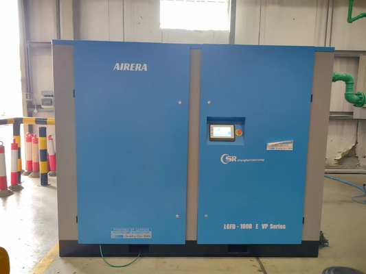 Magnetisches VSD-Öl spritzte Drehschrauben-Kompressor 160kw/215hp ein