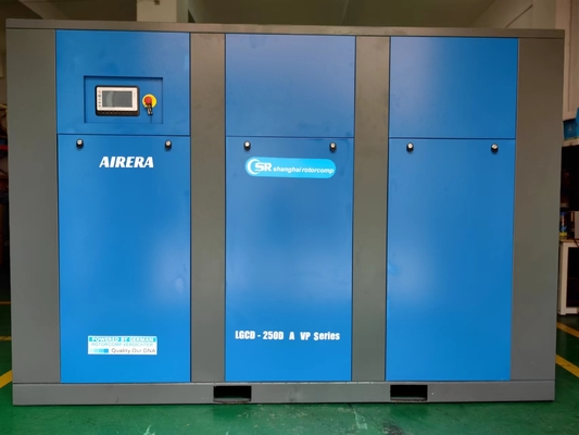 200 kW VSD-Schraubkompressor Energieeinsparung hoher Effizienz und geringer Lärm
