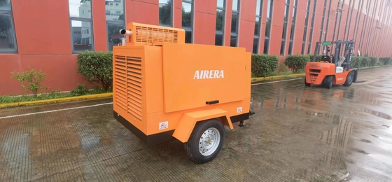 185 cm3 @ 100 PSI Diesel-Portable Schraubkompressor