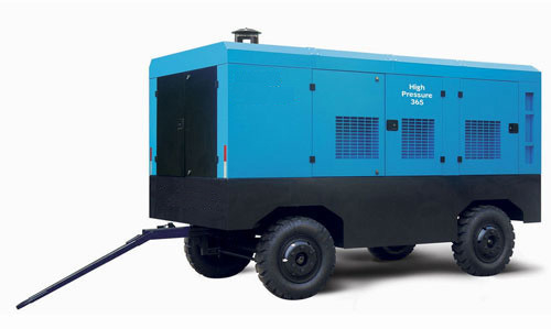 CE/ISO9001 650cm3 Cummins Diesel-Schraubkompressor