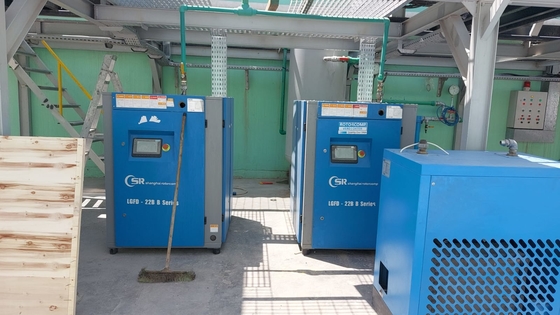 30% Energieeinsparung 37 kW/100 PS VSD-Schraubkompressor 7-15bar