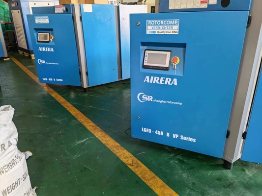 30% Energieeinsparung 30 kW/40 PS VSD-Schraubkompressor 7-15bar