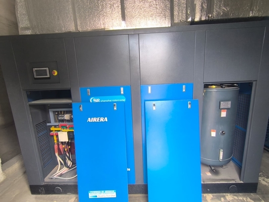 Deutsch gebaute Industrie-VSD-Schraubkompressor Effizienz