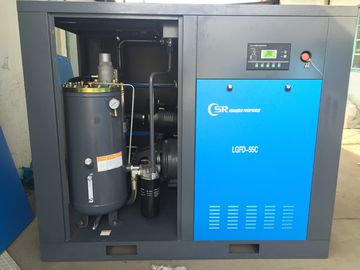 Verlust geben 75 Pferdestärken Drehdes schrauben-Luftkompressor-55Kw elektronische 35% Energieeinsparungs-frei