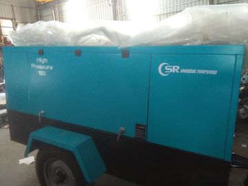 Dieselschrauben-Kompressor-industrieller tragbarer Dieselkompressor 215Cfm 100Psi