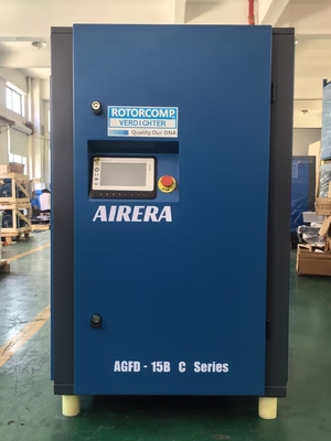 Shanghai Rotorcomp AGFD-15B C Industrie-Luftkühlschraubluftkompressor