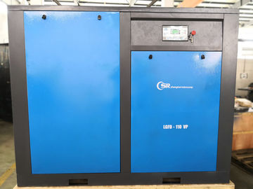 Blaues Öl spritzte Drehschrauben-Kompressor, horizontalen Luftkompressor 15-60hz ein