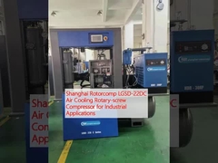 Shanghai Rotorcomp LGSD-22DC Luftkühler Rotationsschraubkompressor für industrielle Anwendungen